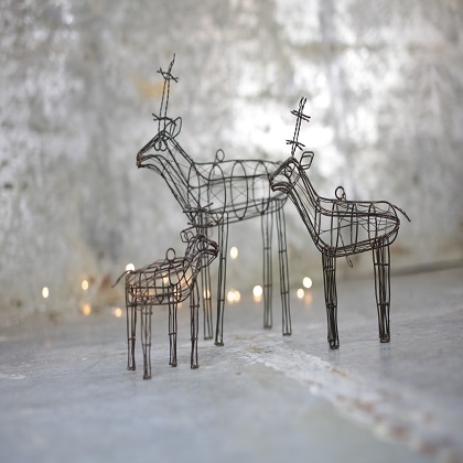 Wire Reindeer large